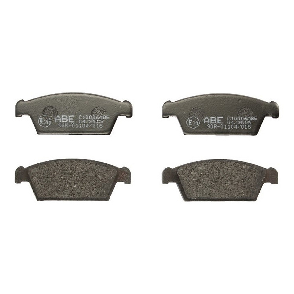 Комплект гальмівних колодок передн , DAEWOO TICO, SUZUKI CAPPUCCINO, TATA INDICA 0.7/0.8/1.4D 02.92-02.08