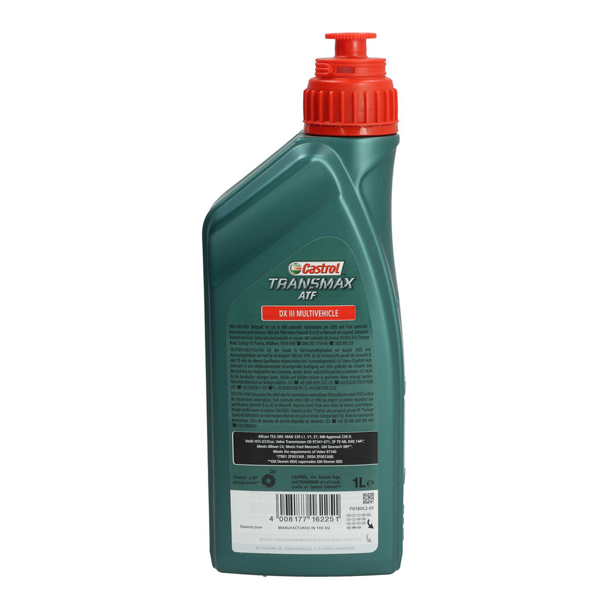 Олива для автоматичних трансмісій TRANSMAX ATF (1L) , ALLISON 2200 HS, ALLISON 2200 RDS, ALLISON 2500 HS, ALLISON 2500 RDS, ALLISON 3000 RDS, ALLISON 3500 RDS, ALLISON B300R, ALLISON C4, ALLISON HD470 фото 8