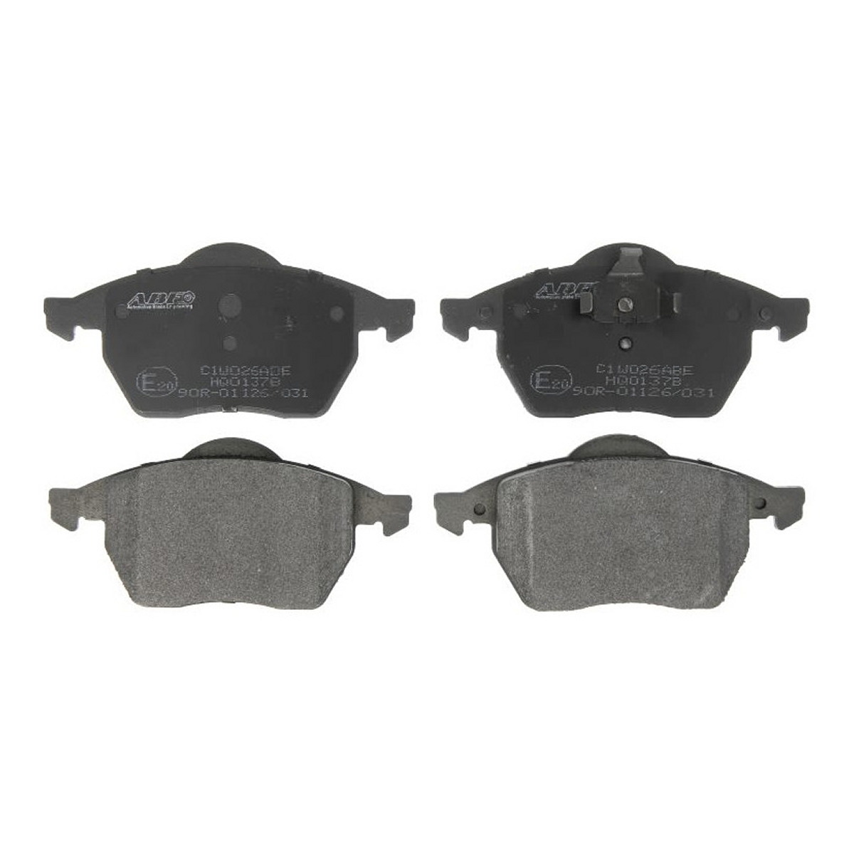 Комплект гальмівних колодок передн , AUDI A1, A3, A4 B5, A6 C4, TT, SEAT ALHAMBRA, IBIZA III, IBIZA IV, IBIZA IV SC, LEON, TOLEDO II, TOLEDO IV, SKODA FABIA I PRAKTIK 1.0-Electric 06.91-