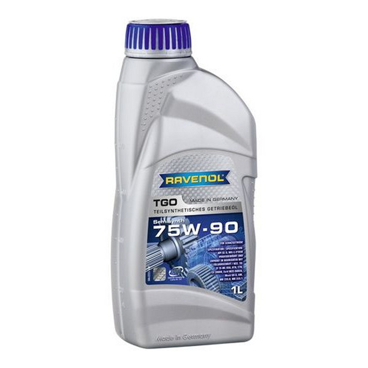 Олива MTF TGO (1L) 75W90 ,API GL-5, CS 3000B, DTFR 12B100, DTFR 12B140, DTFR 13B100, FORD M2C9002 A, GM, MACK GO-G, MAN 342 M2, MB 235.0, MB 235.1, MB 235.14, MB 235.8, MB 235.9, MIL L-2105D, ZF TE-ML фото 3
