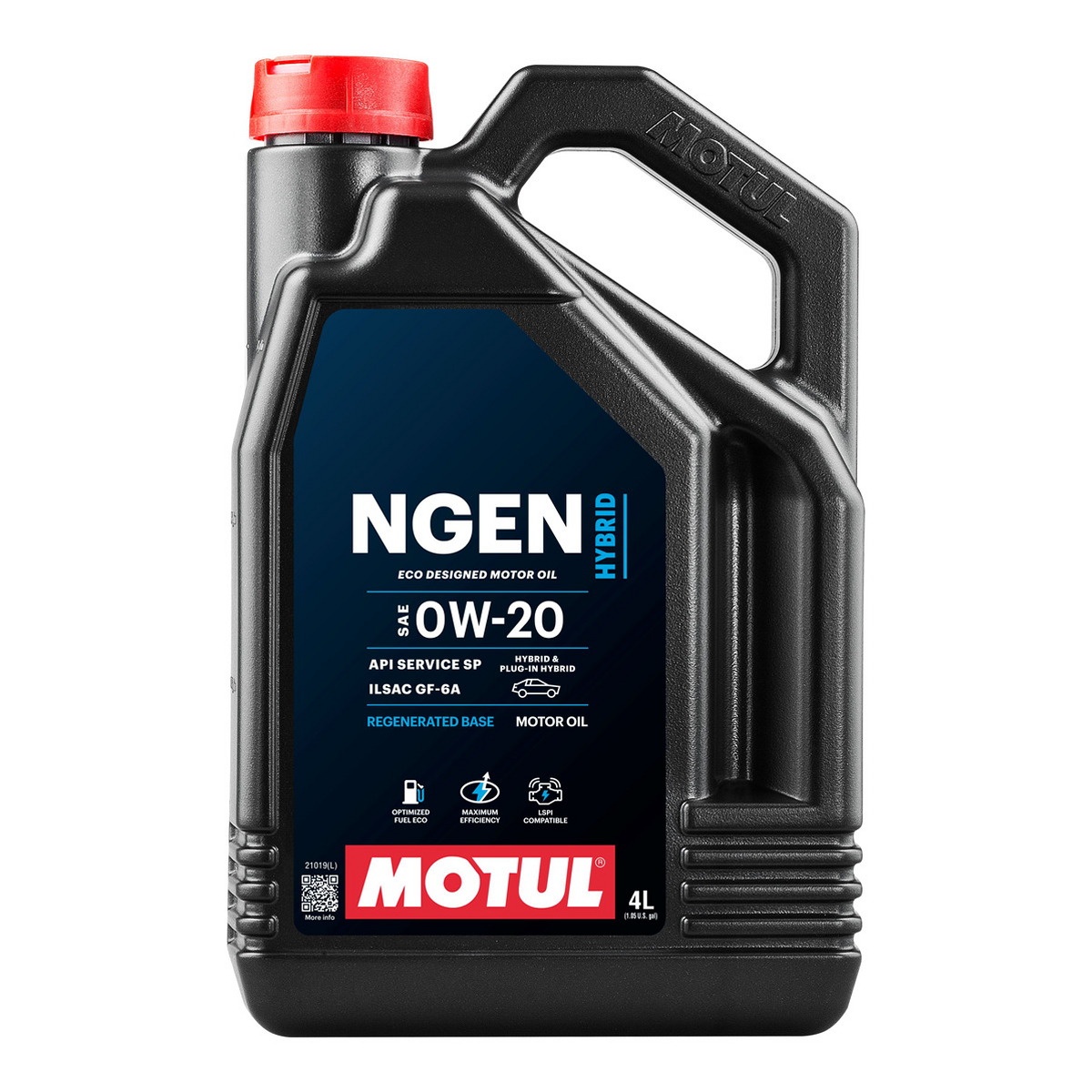 Моторна олива NGEN HYBRID (1L) 0W20 (гібридні авто) ,API ILSAC GF-6A, SP, HONDA, KIA, NISSAN, TOYOTA фото 8