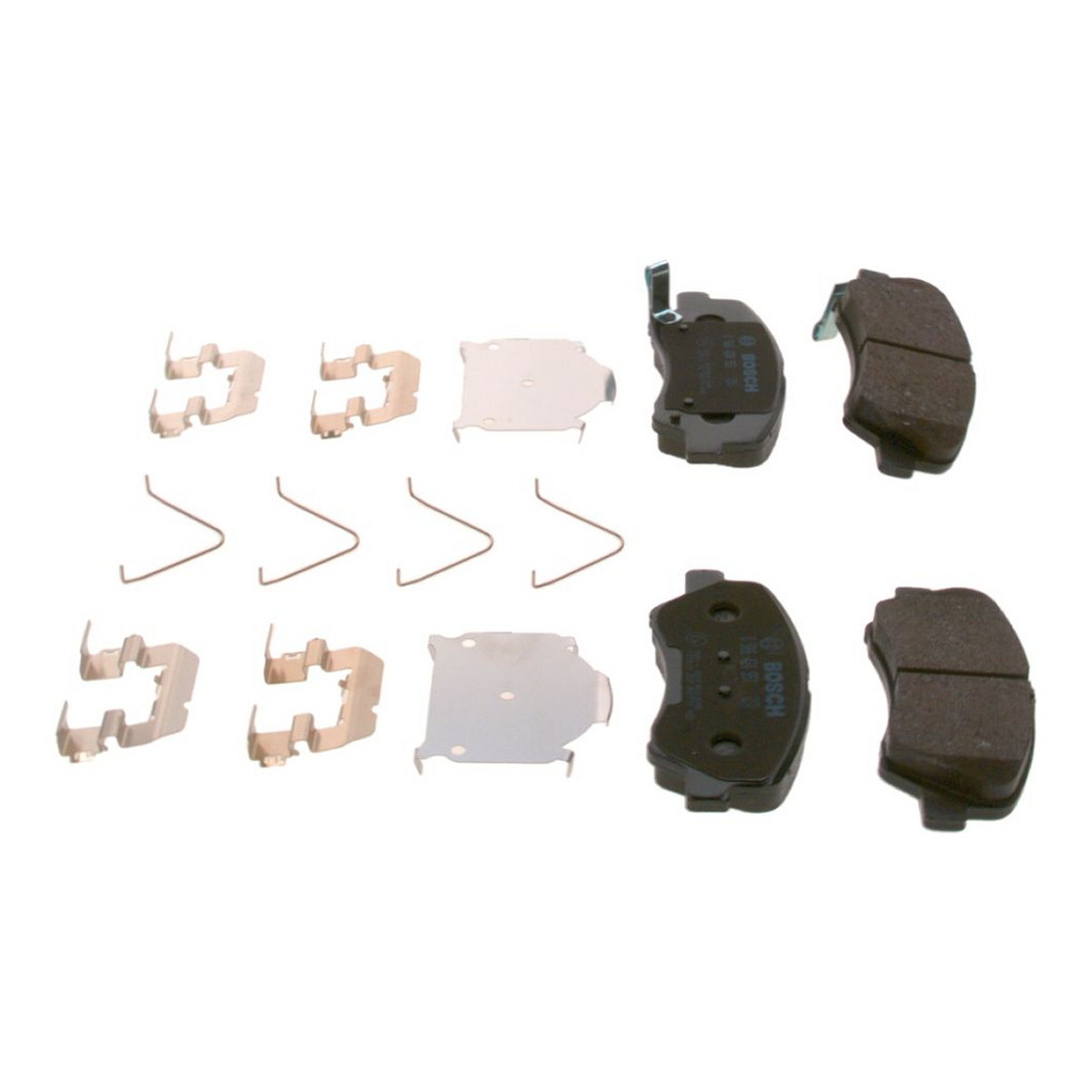 Комплект гальмівних колодок передн , HYUNDAI ACCENT IV, ACCENT V, BAYON, I20 ACTIVE, I20 II, I20 III, SOLARIS 1.0-1.6D 11.10- фото 7
