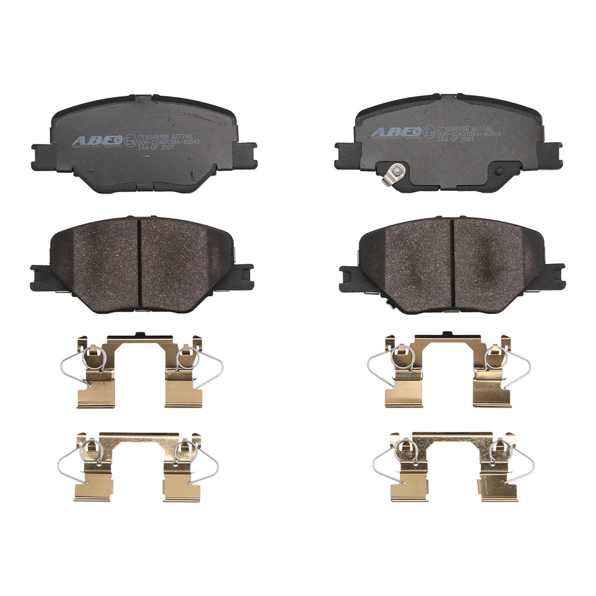 Комплект гальмівних колодок передн (16 дюймів), OPEL INSIGNIA B, INSIGNIA B COUNTRY, INSIGNIA B GRAND SPORT 1.5-2.0D 03.17-