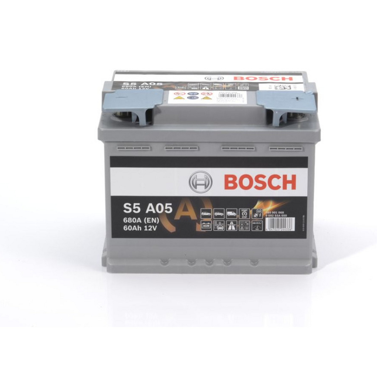 Аккумуляторная батарея 60Ah/680A (242x175x190/+R/B13) (Start-Stop AGM)