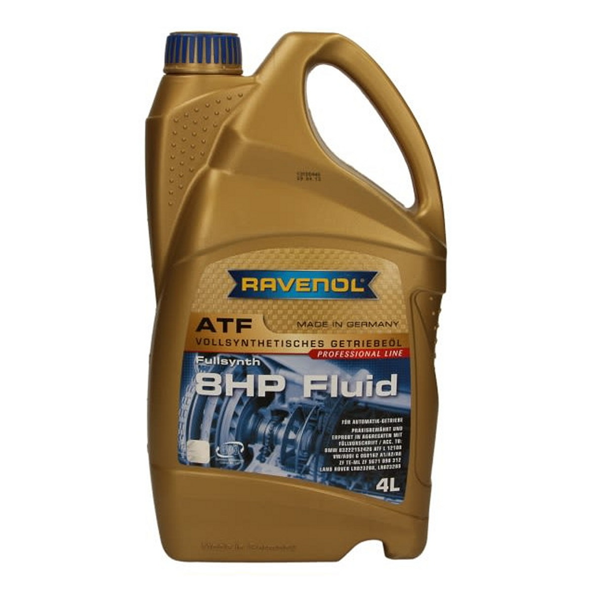 Олива для автоматичних трансмісій ATF 8HP (1L) , ACURA 08200-9016A, AUDI G 055 162, AUDI G 060 162, BMW 8322 2289 720, BMW 8322 2305 397, BMW ATF 3+, BMW L12108, CHRYSLER 68157995AB, FIAT 9.55550 AV5, фото 4
