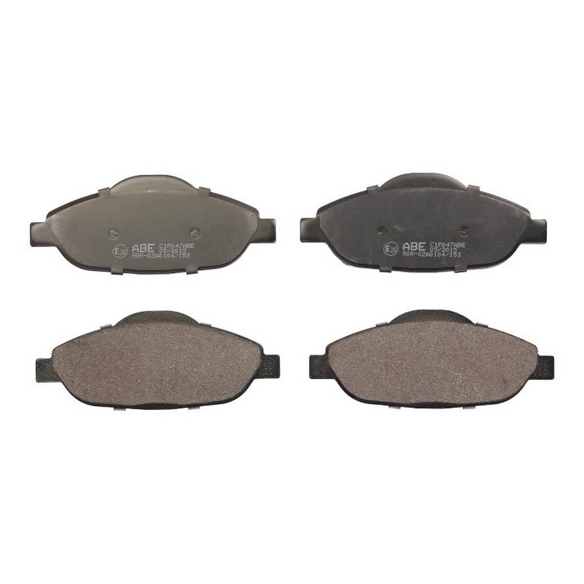 Комплект гальмівних колодок передн , PEUGEOT 3008, 3008 I, 308, 308 I, 408, 5008 1.2-2.0DH 09.07-