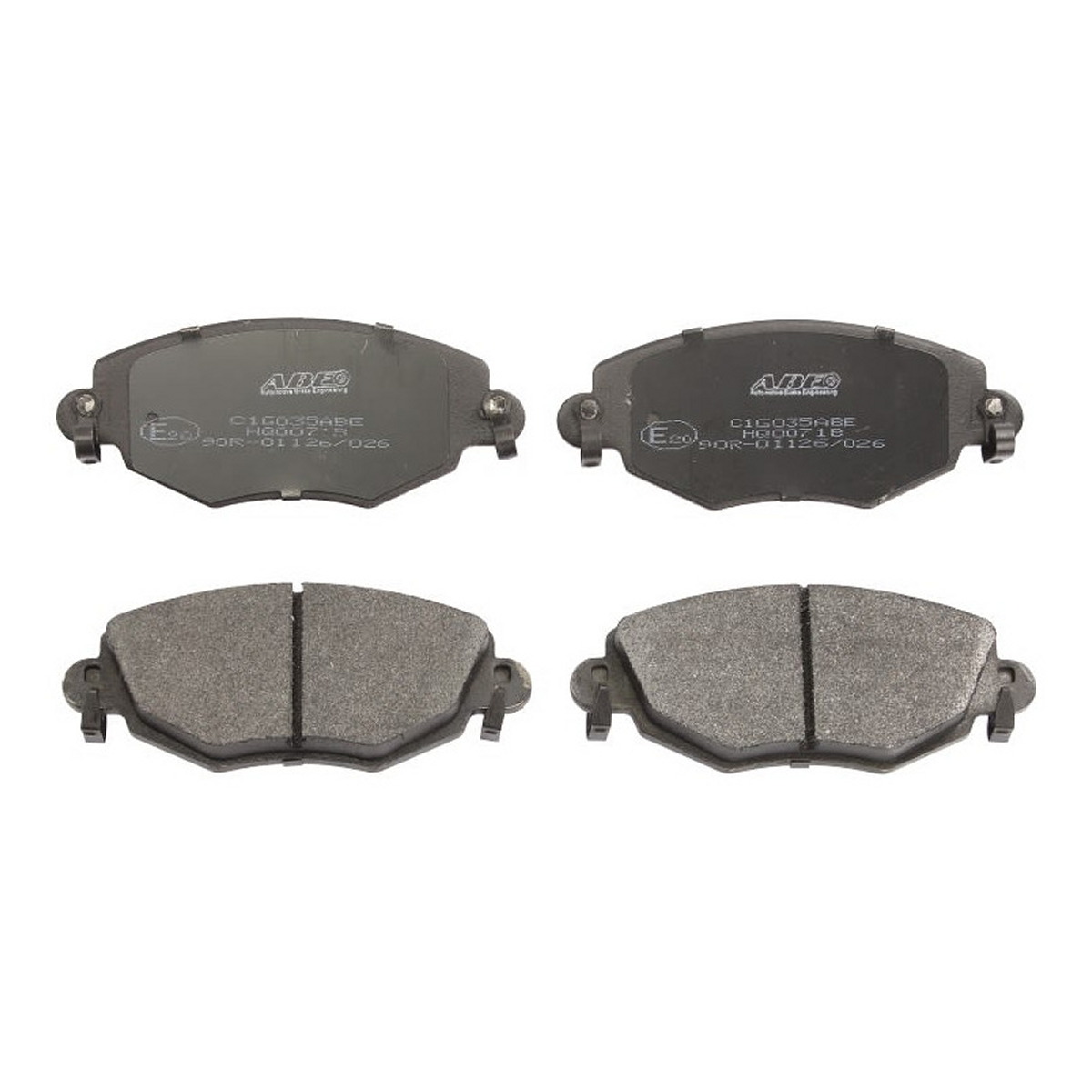 Комплект гальмівних колодок передн , FORD MONDEO III, JAGUAR X-TYPE I, XJ 1.8-6.0 11.91-12.09