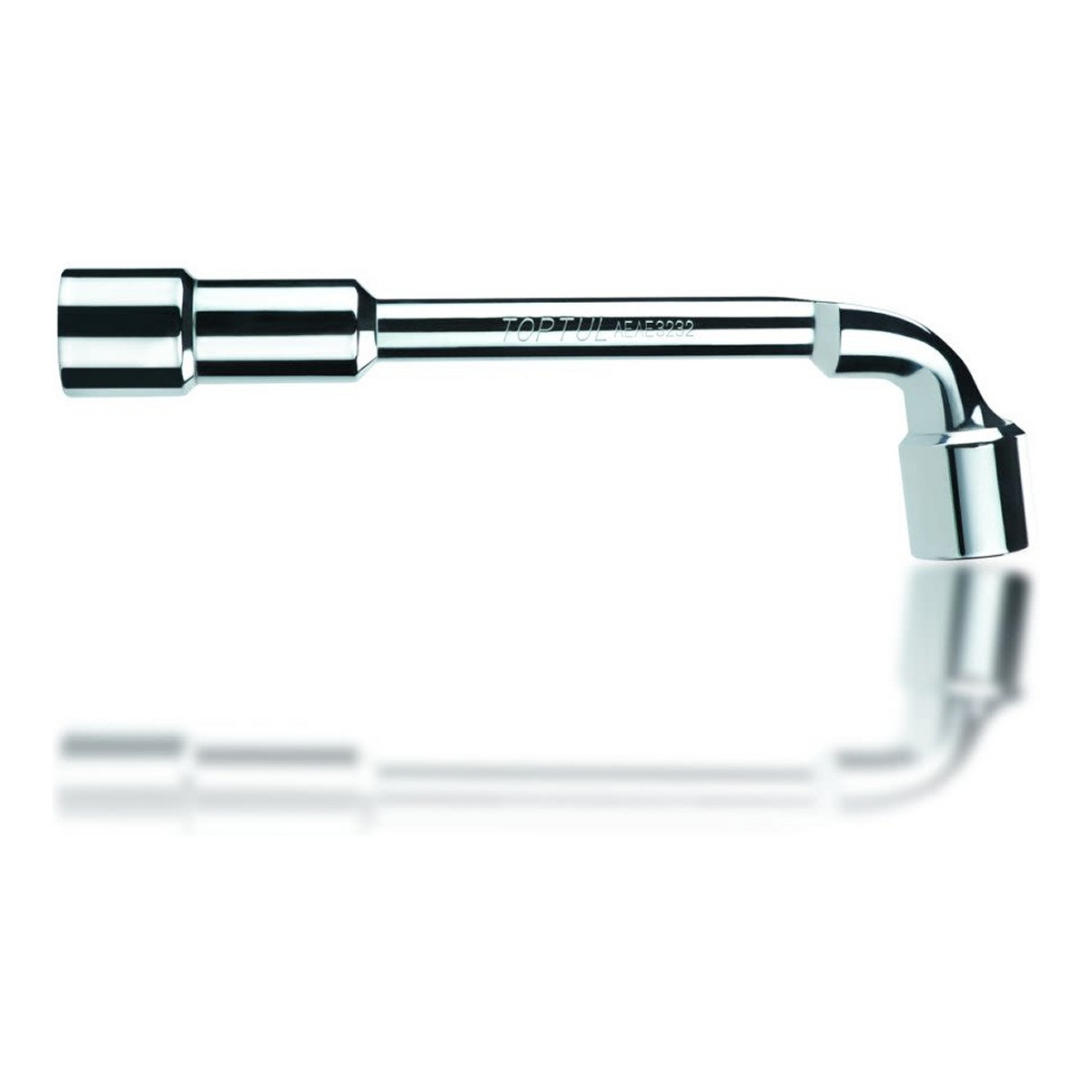 (EN) Angled socket wrench двосторонній, прохідний 12-кутна / 6-кутна, L, 10 мм фото 6