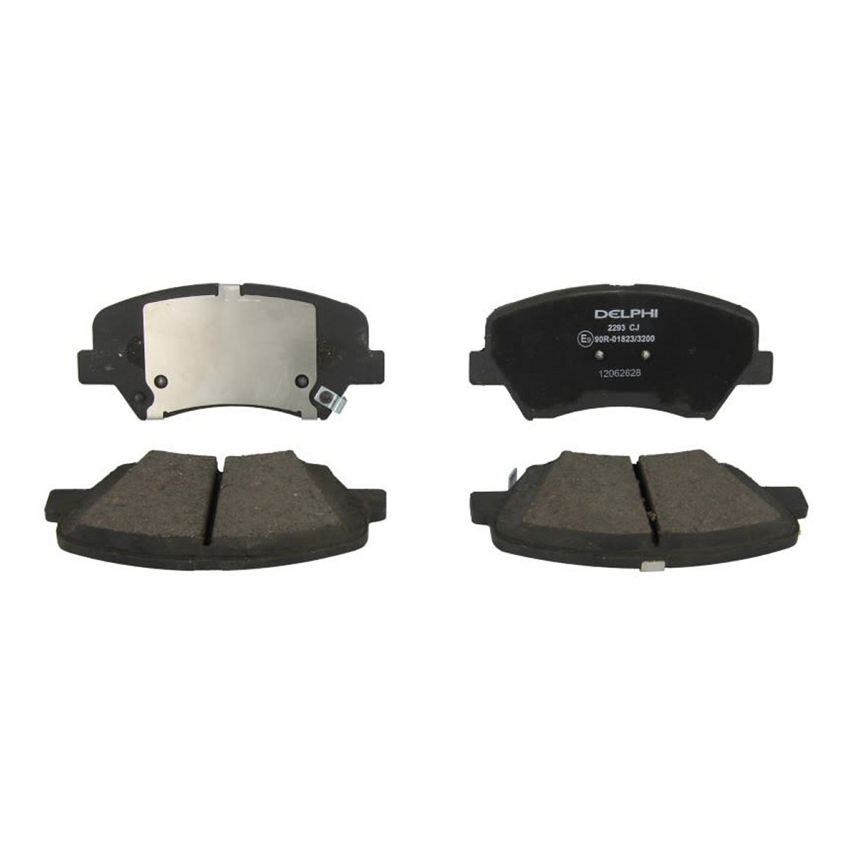 Комплект гальмівних колодок передн , HYUNDAI ELANTRA V, GENESIS, I30, VELOSTER, KIA CARENS IV, CEE'D, CERATO III, PRO CEE'D 1.0-2.0 02.11- фото 6