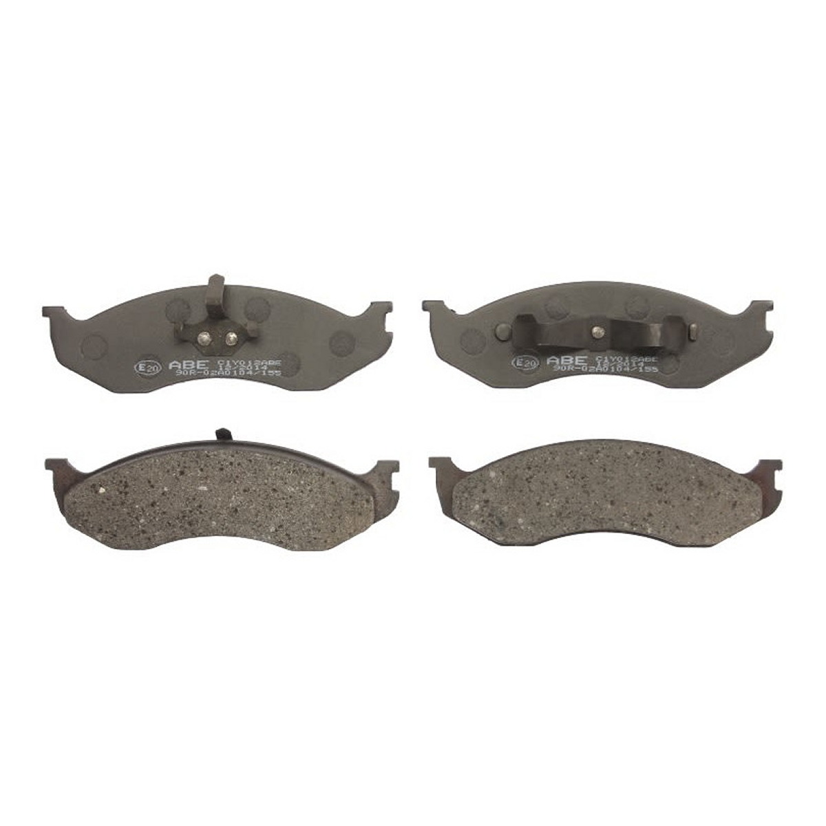 Комплект гальмівних колодок передн , JEEP CHEROKEE, COMANCHE, GRAND CHEROKEE I, WRANGLER I, WRANGLER II, KIA CARNIVAL I 2.1D-5.9 10.84-04.07