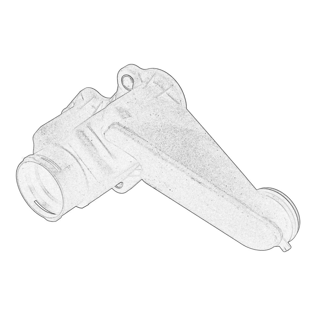 Патрубок вентиляції картера AUDI A4 B5, VW PASSAT B5 1.8 01.95-09.01 фото 3