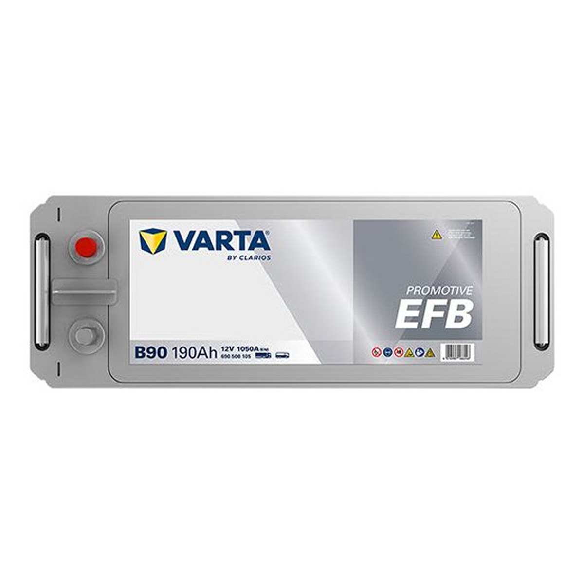 Акумулятор 12В 190Агод./1050А PROMOTIVE EFB (L+ Стандартні клеми) 513x223x223 B00 - без монтажного фланця (Пусковий/EFB) фото 5