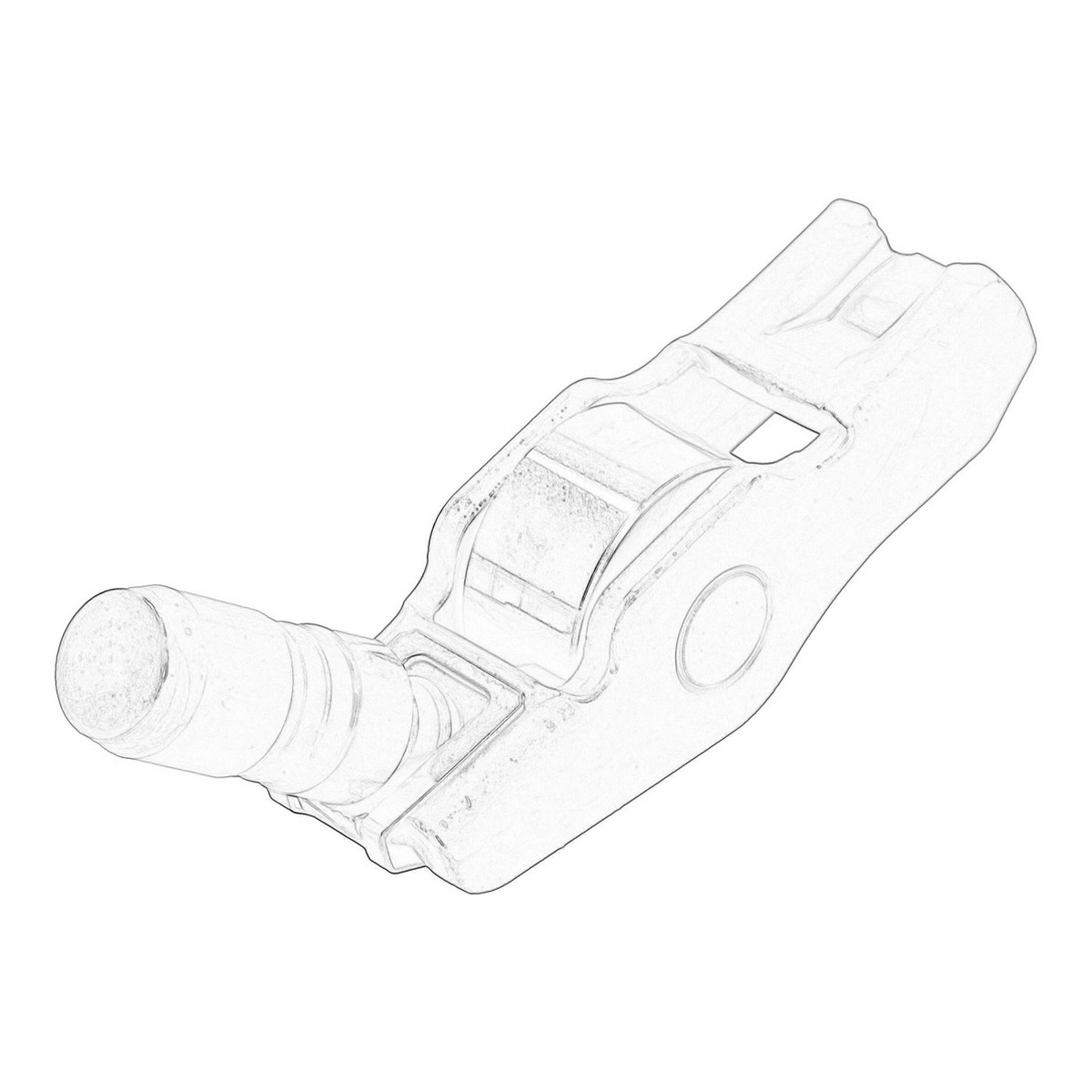 Коромисло (з тарілкою) IVECO DAILY III, DAILY IV, DAILY V, DAILY VI, MASSIF, CITROEN JUMPER III, FIAT DUCATO, PEUGEOT BOXER, UAZ PATRIOT F1AE0481A-F30DTE(F1CE3481N) 07.99- фото 3