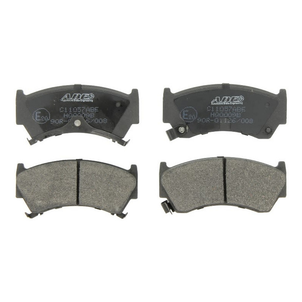 Комплект гальмівних колодок передн , NISSAN 240SX, ALMERA I, AVENIR, CEDRIC, PATROL GR V, PRIMERA, PULSAR, SENTRA V, SKYLINE, SUNNY III, TEANA III 1.4-4.8 10.83-