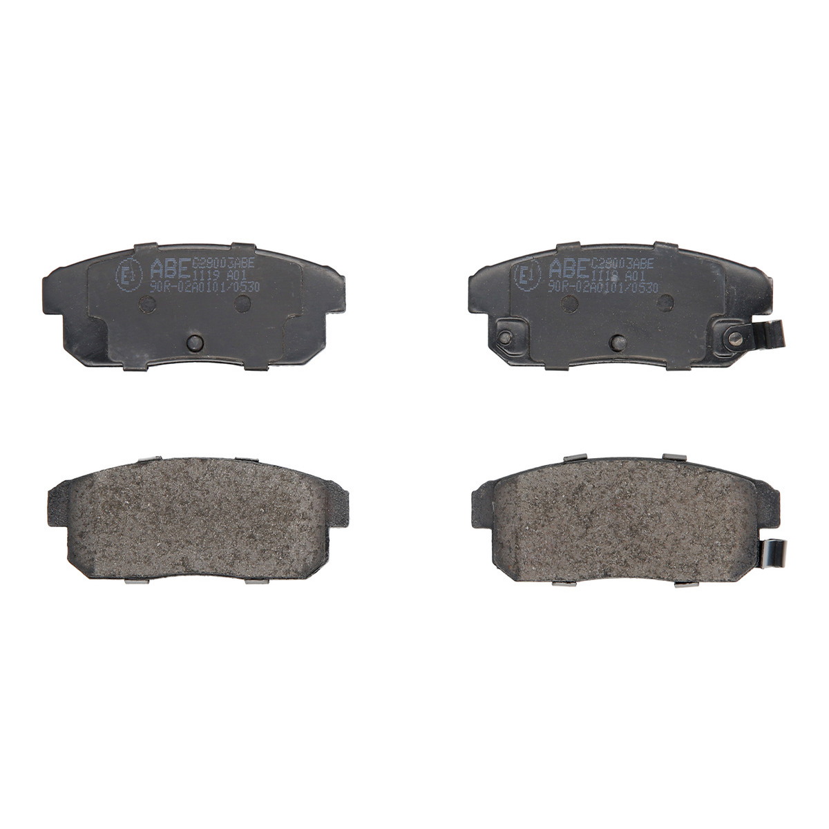 Комплект гальмівних колодок задн , MAZDA RX-8, SUZUKI IGNIS I, IGNIS II 1.3/1.5 10.00-