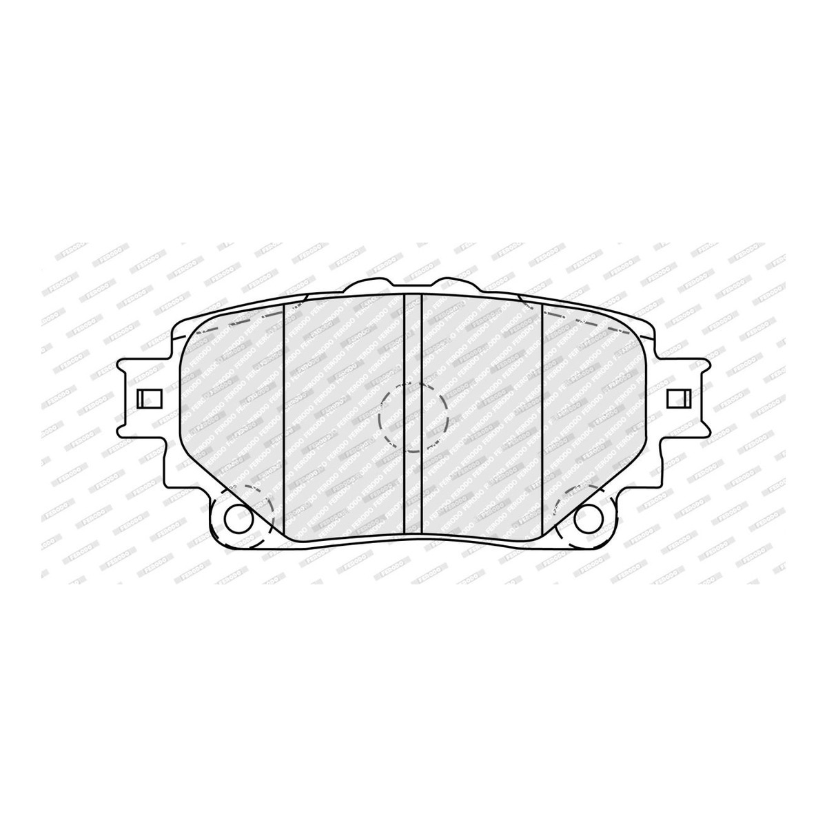 Комплект гальмівних колодок задн , LEXUS NX II, RX, RZ, UX, TOYOTA BZ4X, HIGHLANDER, RAV 4 V, YARIS CROSS 1.5-Electric 12.18- фото 4