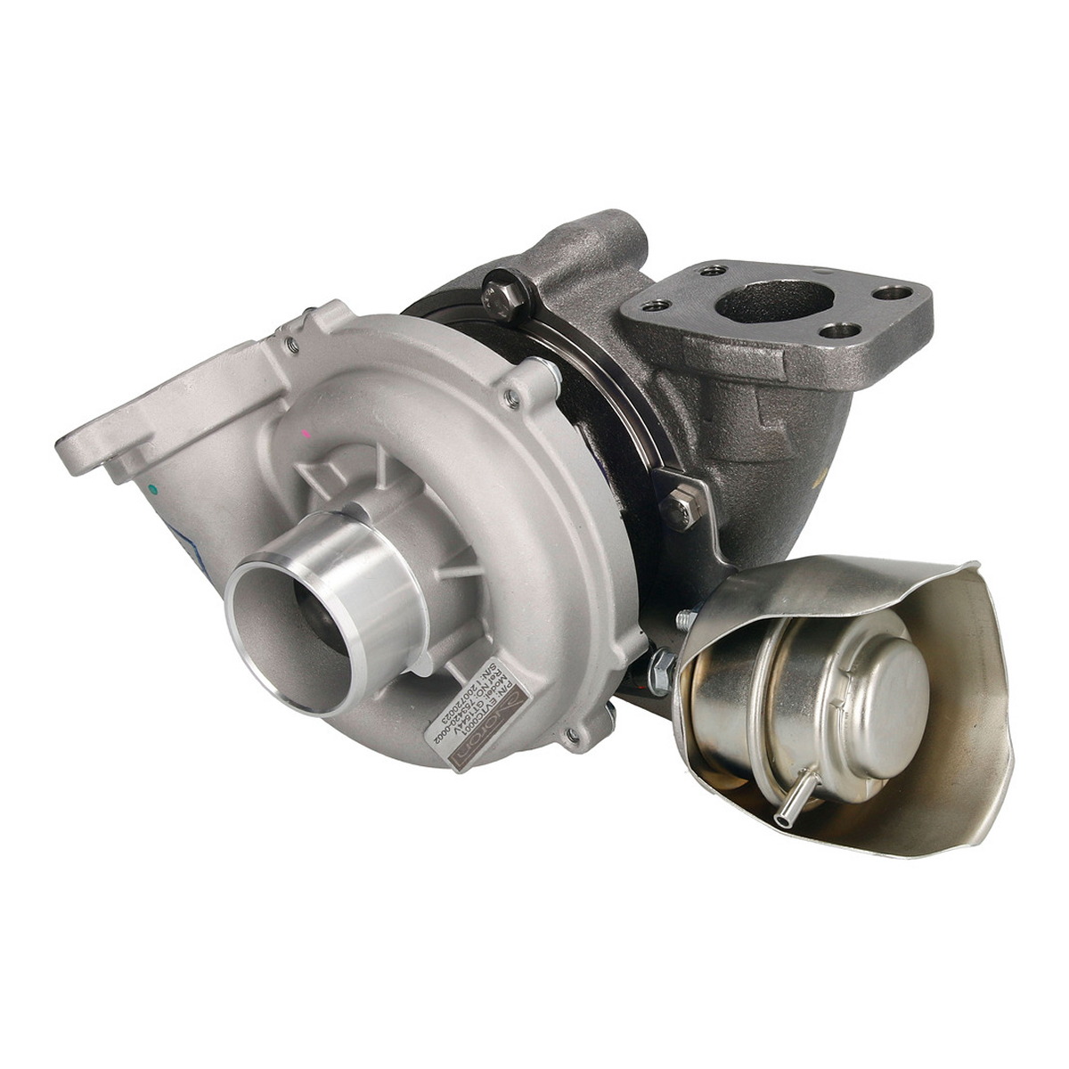 Турбокомпресор (Новий) VOLVO C30, S40 II, S80 II, V50, V70 III, CITROEN BERLINGO, BERLINGO MULTISPACE, C2, C3 I, C3 PICASSO, C4, C4 GRAND PICASSO I, C4 I, C4 PICASSO I, C5 II, C5 III 1.6D 10.03- фото 3