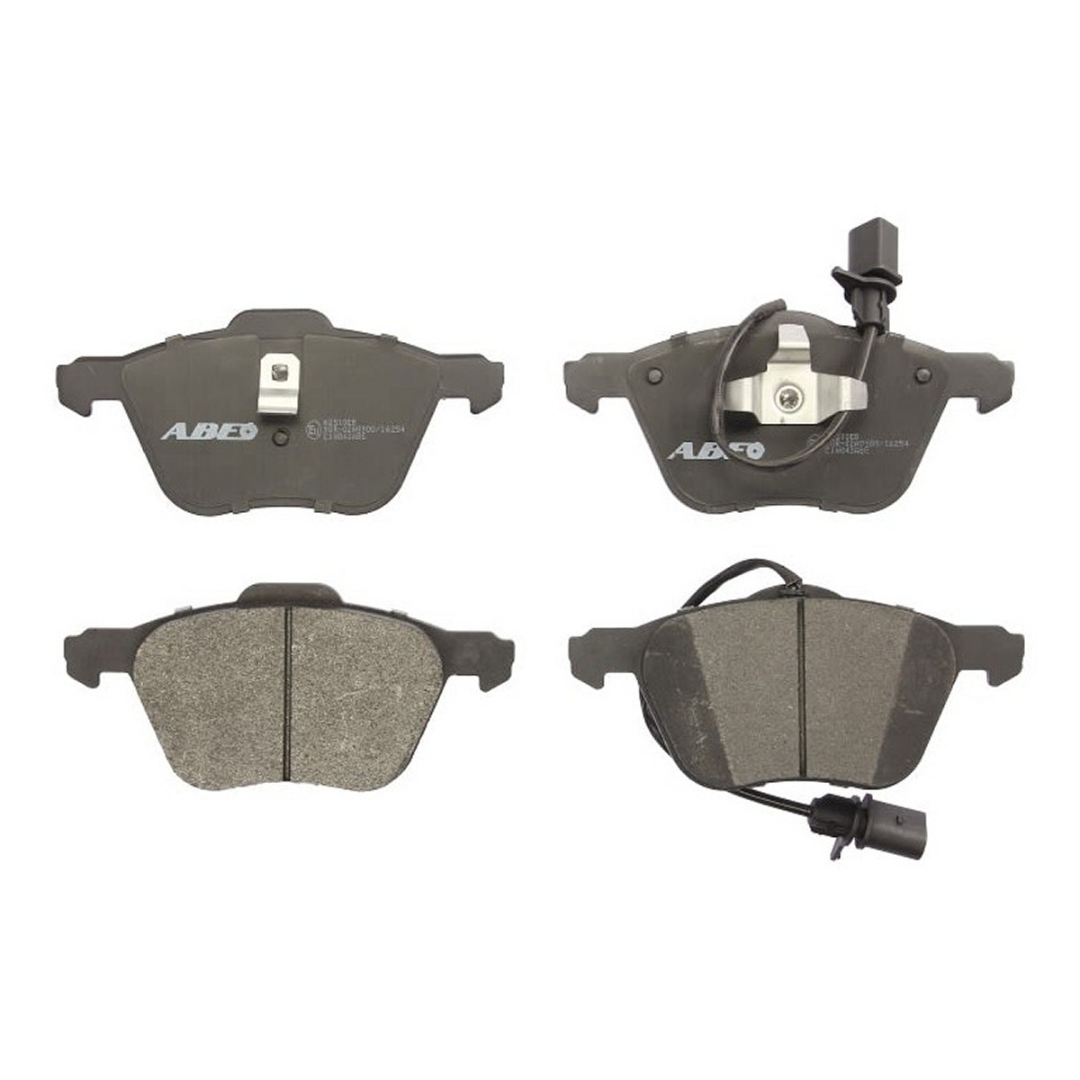 Комплект гальмівних колодок передн , FORD GALAXY I, GALAXY MK I, SEAT ALHAMBRA, VW CALIFORNIA T4 CAMPER, SHARAN, TRANSPORTER T4 1.8-2.8 07.90-03.10