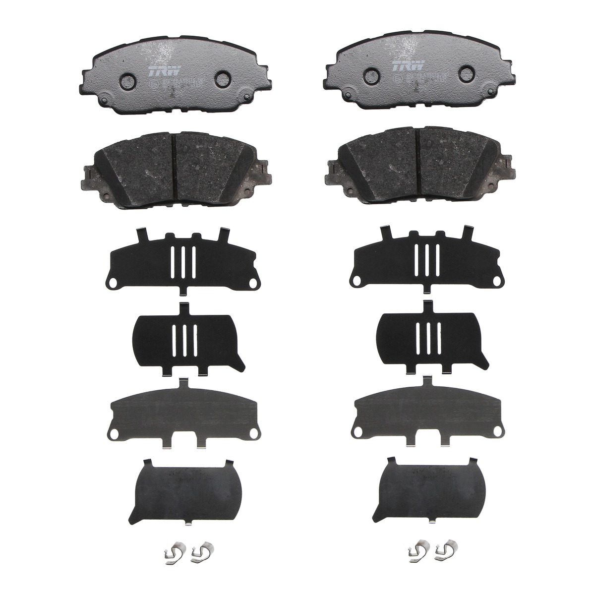 Комплект гальмівних колодок передн (з комплектуючими), LEXUS ES, UX, TOYOTA C-HR, CAMRY, COROLLA CROSS, RAV 4 V, VENZA 1.2-Electric 10.16- фото 3