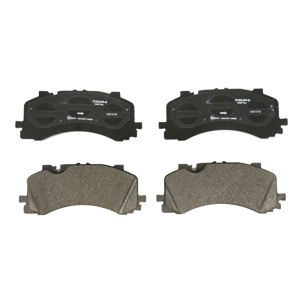 Комплект гальмівних колодок передн , AUDI A6 ALLROAD C8, A6 C8, A7, A8 D5, Q7, Q8, VW TOUAREG 2.0-4.0H 01.15- фото 3