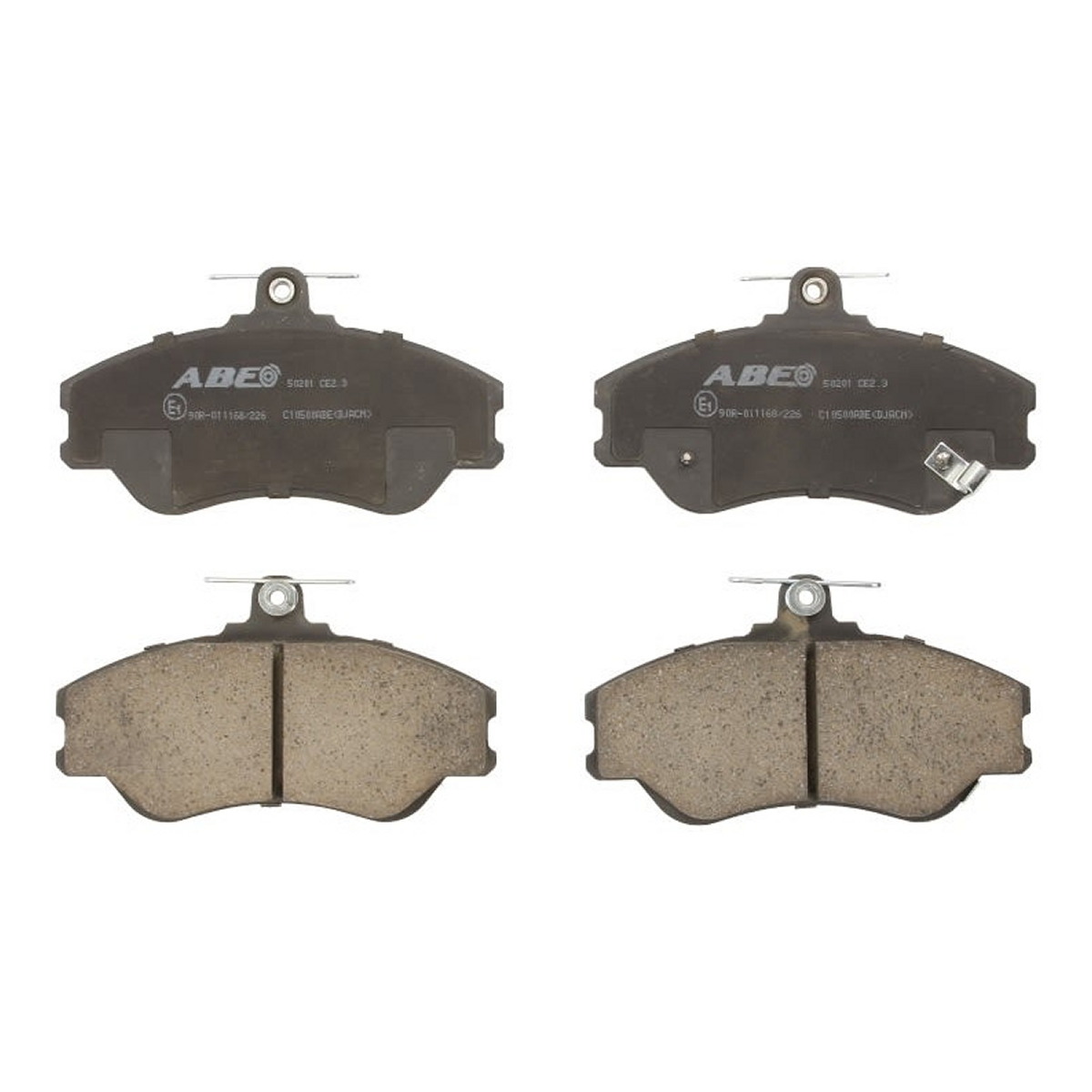 Комплект гальмівних колодок передн , HYUNDAI GRACE, H-1 / STAREX, H100, PORTER 2.4-2.6DLPG 07.93-12.04