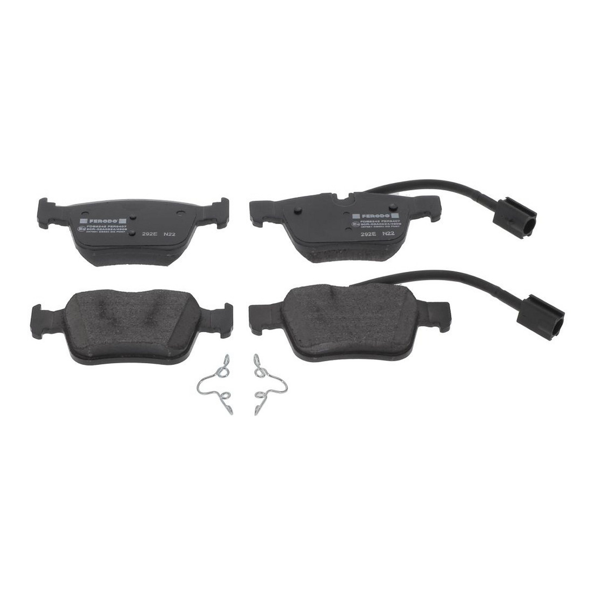 Комплект гальмівних колодок задн , ALFA ROMEO GIULIA, STELVIO, MASERATI GHIBLI III, LEVANTE, QUATTROPORTE VI 2.0-3.8 03.13- фото 4