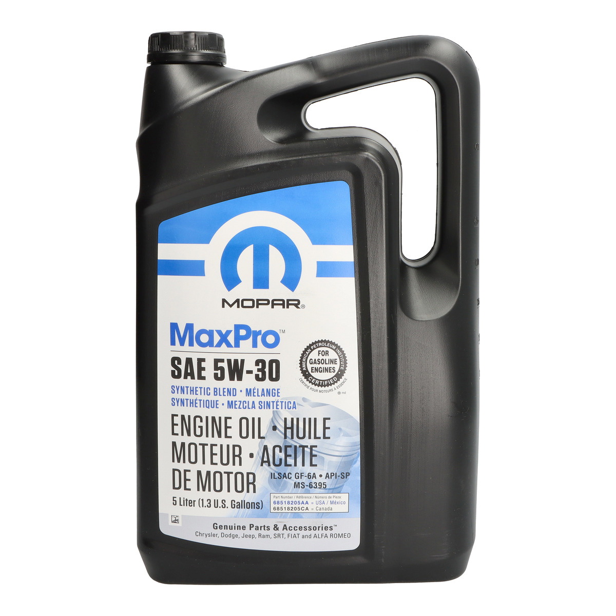 Моторна олива MaxPro (5L) 5W30 ,API SM, CHRYSLER MS-6395 фото 3