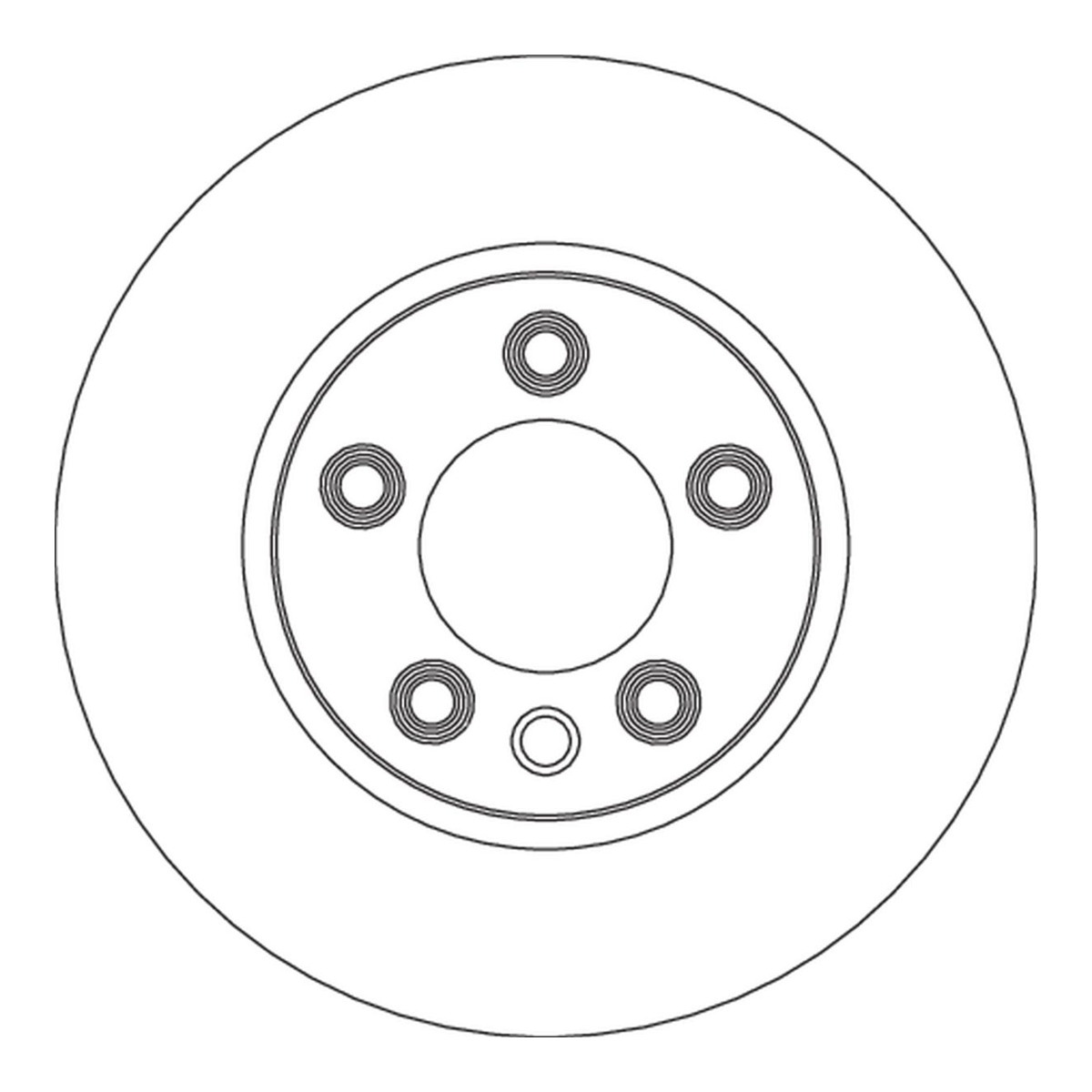 Диск гальмівний передн лів PORSCHE CAYENNE, VW TOUAREG 2.5D-6.0 05.02-03.18