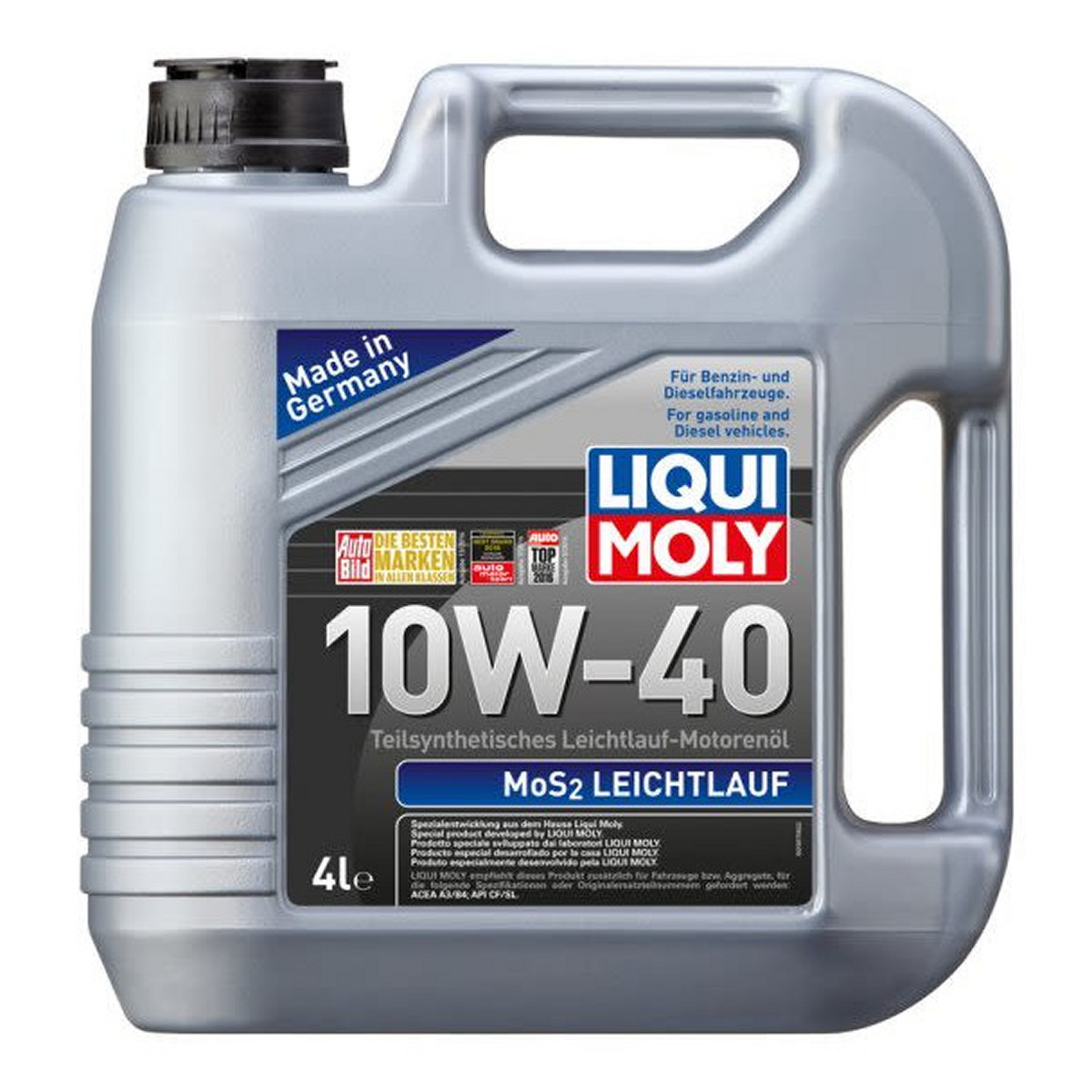 Моторна олива MoS2 Leichtlauf Super (1L) 10W40 ,API SL