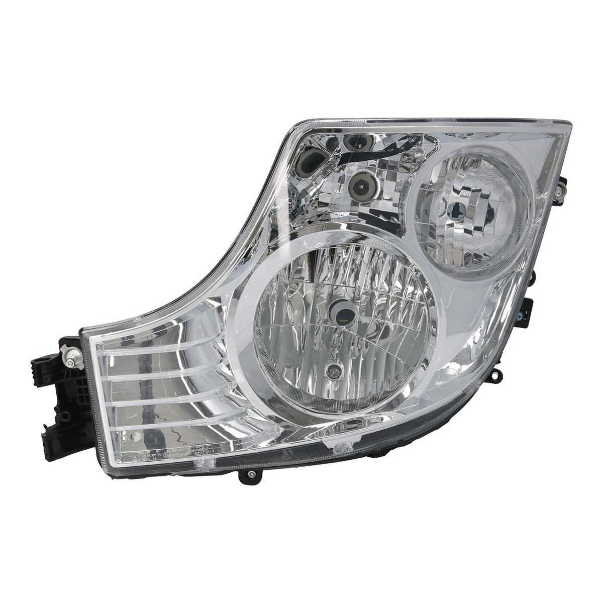 Фара лів (H1/H7/PY21W/W5W, ручн, без мотора, колір відбивача: хром, колір повороту: прозор) MERCEDES ACTROS MP4 / MP5 07.11- фото 4