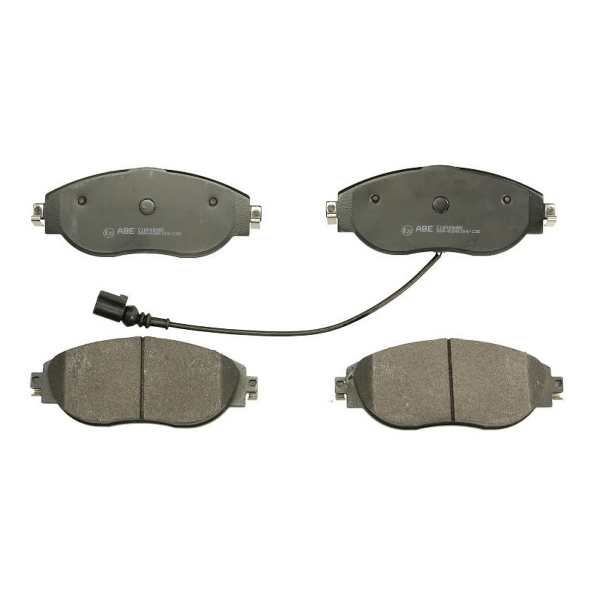 Комплект гальмівних колодок передн , AUDI A3, Q2, Q3, SEAT ALHAMBRA, IBIZA IV, IBIZA IV SC, IBIZA IV ST, LEON, LEON SC, LEON SPORTSTOURER, LEON ST, TARRACO, SKODA KODIAQ I 1.0-3.6 11.07-