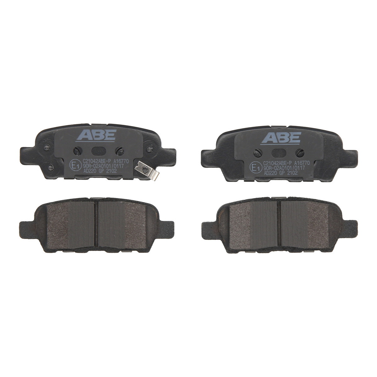 Комплект гальмівних колодок задн , INFINITI EX, FX, G, M, M35, M37, M45, Q50, Q60, Q70, QX50 I, KIA SPORTAGE II, NISSAN 350Z, ALTIMA, CUBE, ELGRAND, JUKE, LEAF, MAXIMA 1.2-Electric 09.96-