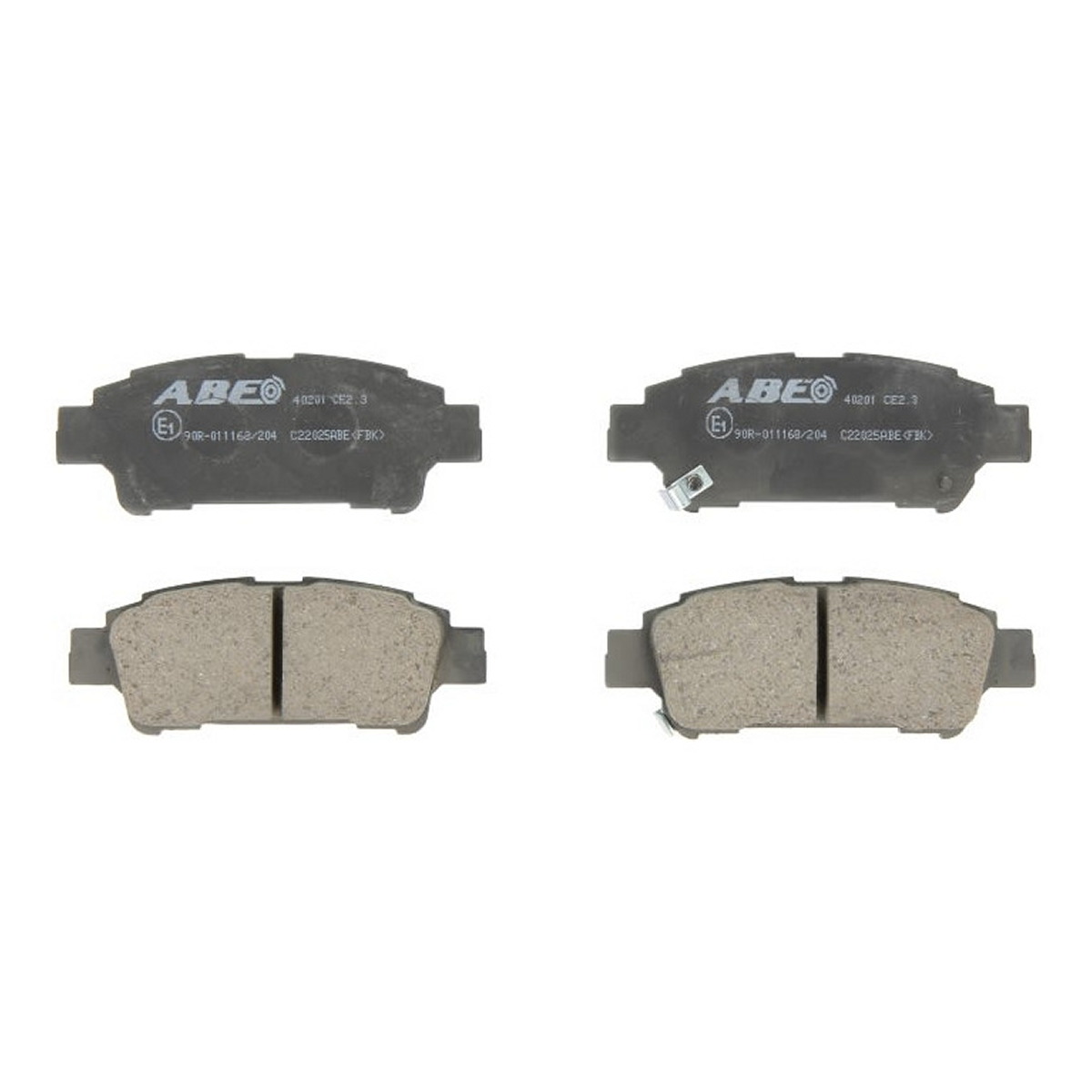 Комплект гальмівних колодок задн , TOYOTA ALPHARD I, AVENSIS VERSO, ISIS, NOAH/VOXY, PICNIC, PREVIA II, PREVIA III, SIENNA 1.8-3.5 05.96-