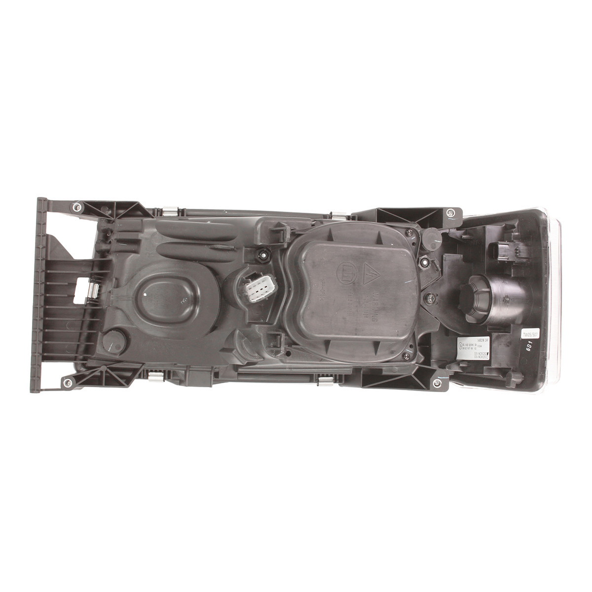 Фара прав (4*LED/8*LED/H1/H21W/H7, електричн, з мотором, з поворотником, включає денні ходові вогні, колір відбивача: хром, колір повороту: помаранчевий) SCANIA G I, P I, R I, T 01.03-05.19 фото 3