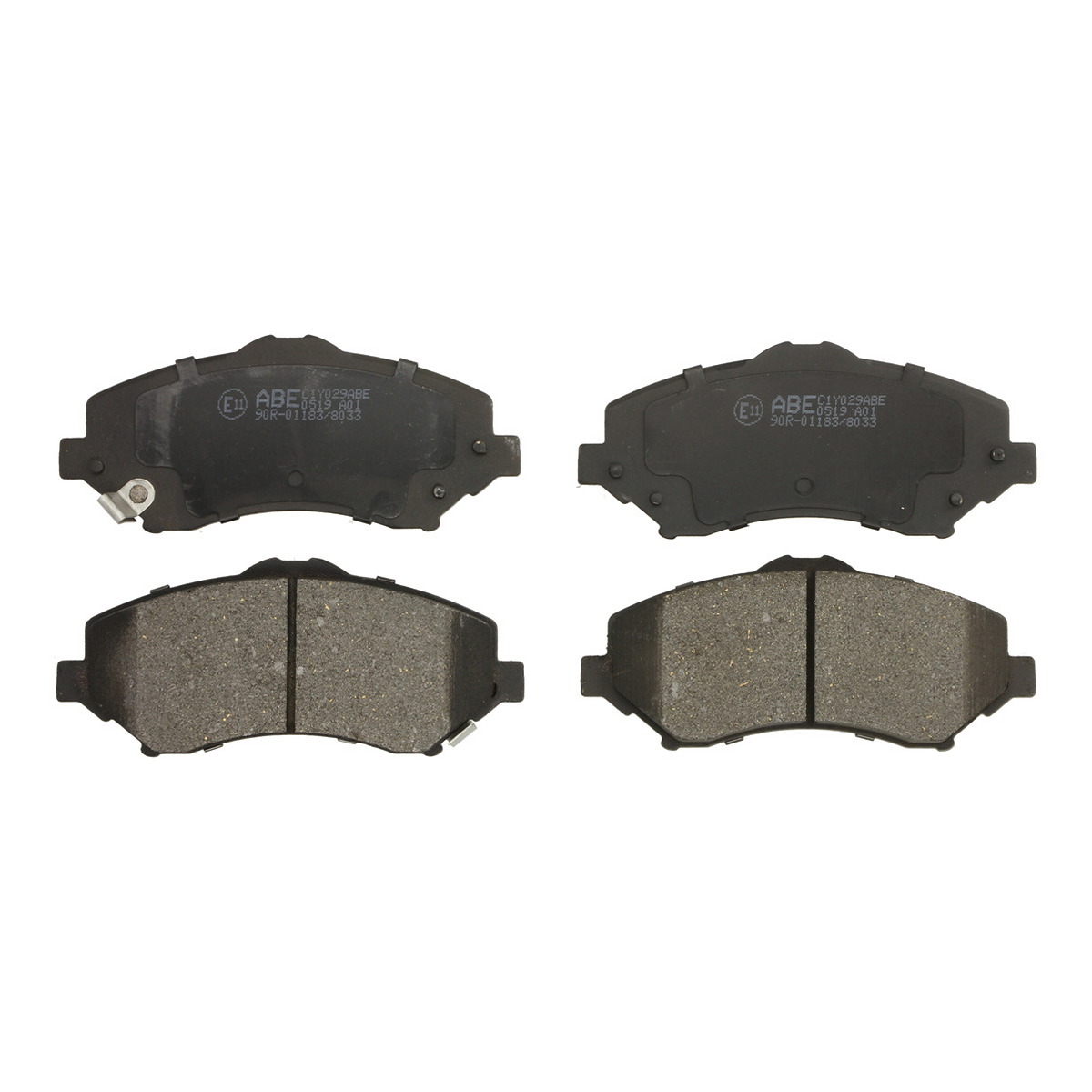 Комплект гальмівних колодок передн , CHRYSLER GRAND VOYAGER V, TOWN & COUNTRY, VOYAGER V, DODGE GRAND, JOURNEY, NITRO, FIAT FREEMONT, JEEP CHEROKEE, LIBERTY, WRANGLER III 2.0D-4.0 08.03-