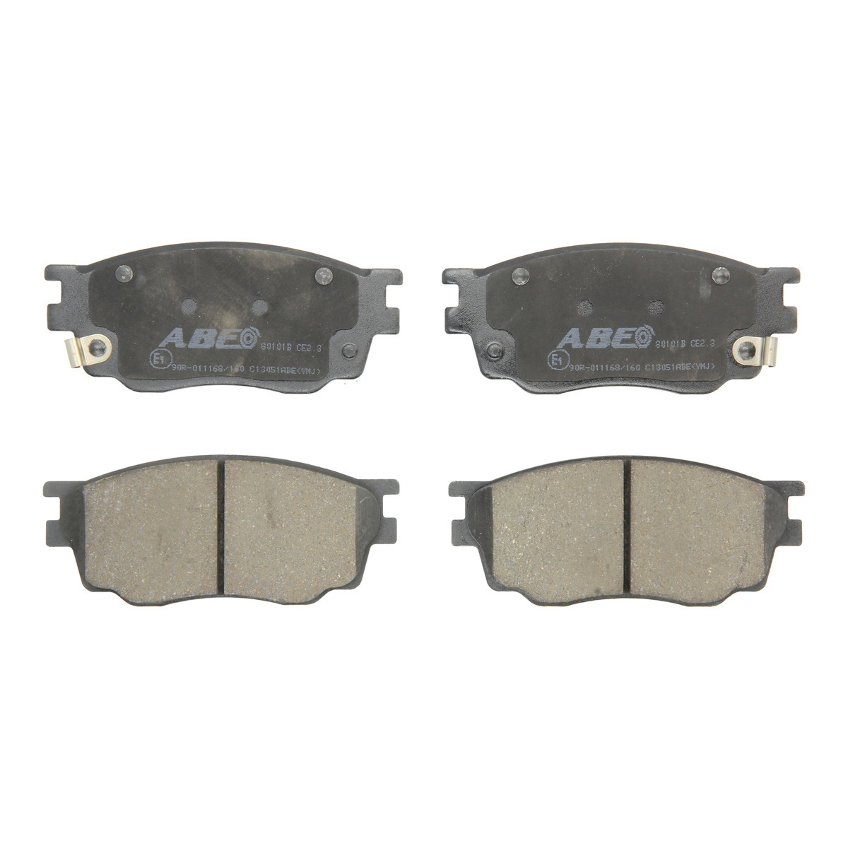 Комплект гальмівних колодок передн , MAZDA 3, 6, 626 V 1.8/1.9/2.3 01.00-06.09