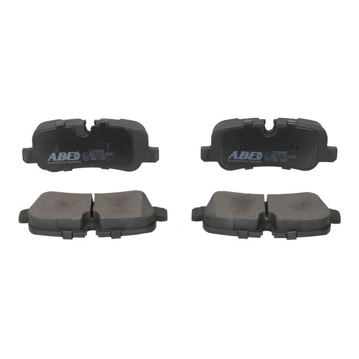 Комплект гальмівних колодок задн , LAND ROVER DISCOVERY III, DISCOVERY IV, RANGE ROVER III, RANGE ROVER SPORT I 2.7D-5.0 03.02-12.18 фото 3