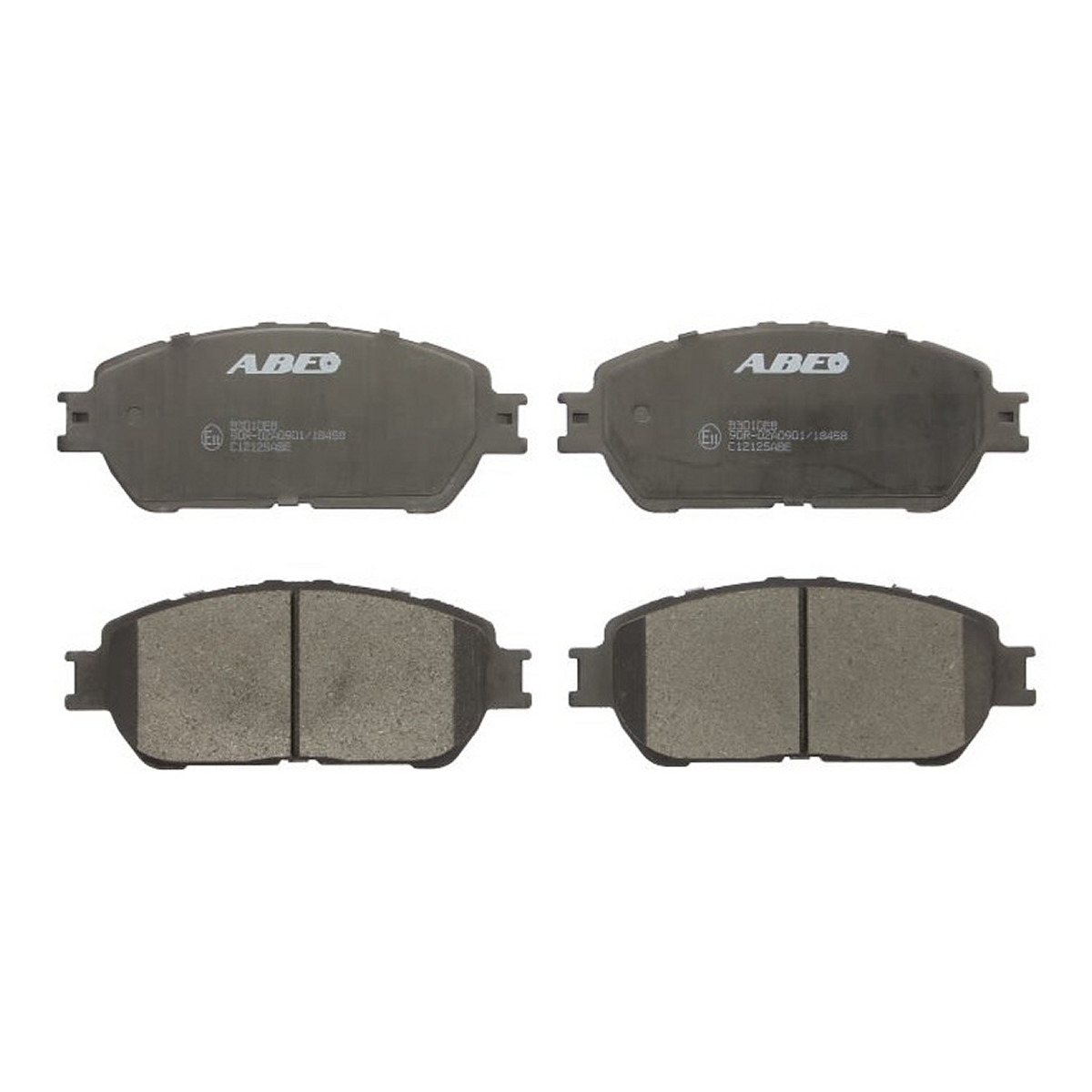 Комплект гальмівних колодок передн , LEXUS ES, TOYOTA ALPHARD I, AVALON, CALDINA, CAMRY, GAIA, HARRIER, ISIS, MARK II, MARK X I, NADIA, PREVIA II, SIENNA, SOLARA, TACOMA, WINDOM 1.8-4.0 08.96-