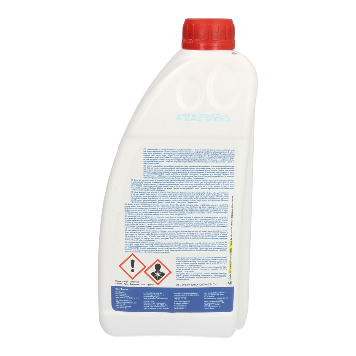Концентрат антифризу (тип охолоджувача G12++/G40) (1,5L, 1:1=-37°C), Si-OAT, фіолетовий, стандартний: AFNOR NF R 15-601 TYPE 1, AS 2108-2004, ASTM D3306, ASTM D4340, BS 6580, China GB 29743-2013, CUMM фото 3