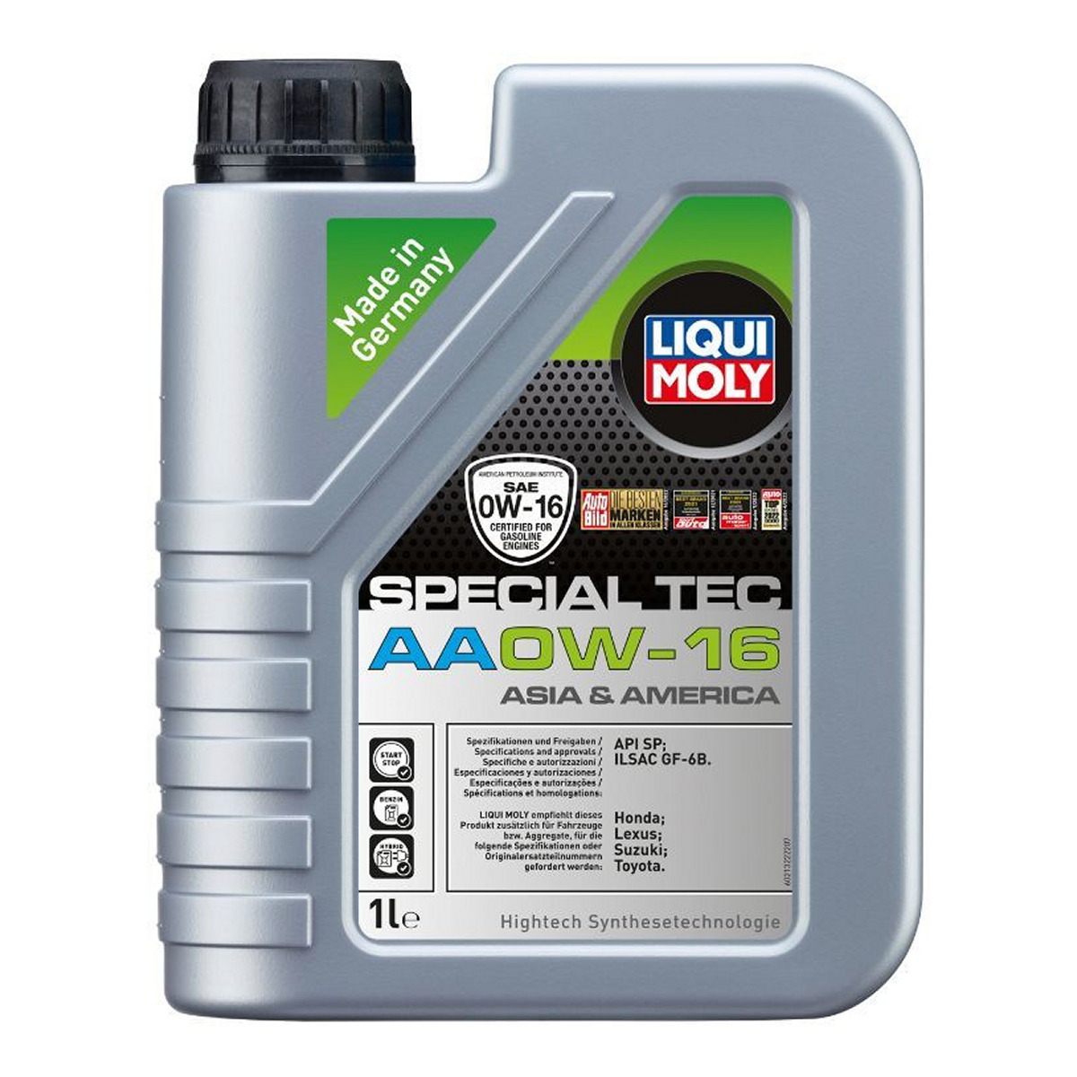 Моторна олива Special TEC AA (1L) 0W16 , HONDA, LEXUS, SUZUKI, TOYOTA фото 7