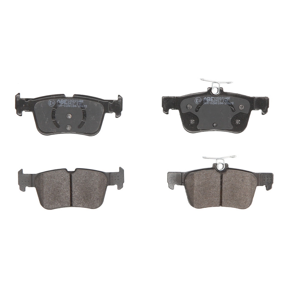 Комплект гальмівних колодок задн , FORD FOCUS IV, GALAXY III, GALAXY MK III, KUGA II, KUGA III, MONDEO V, S-MAX, FORD USA EDGE, ESCAPE, FUSION, LINCOLN MKC, NAUTILUS 1.0-3.5 09.12-