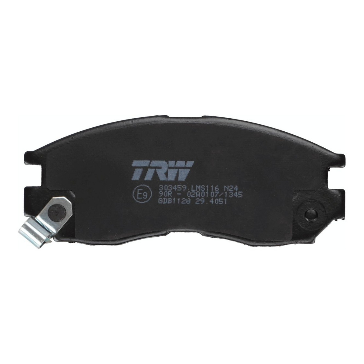 Комплект гальмівних колодок передн , CHRYSLER SEBRING, DODGE AVENGER, HYUNDAI SANTAMO, MITSUBISHI CARISMA, COLT III, COLT IV, ECLIPSE I, ECLIPSE II, GALANT VI, GALANT VII 1.6-2.5D 11.87-12.07