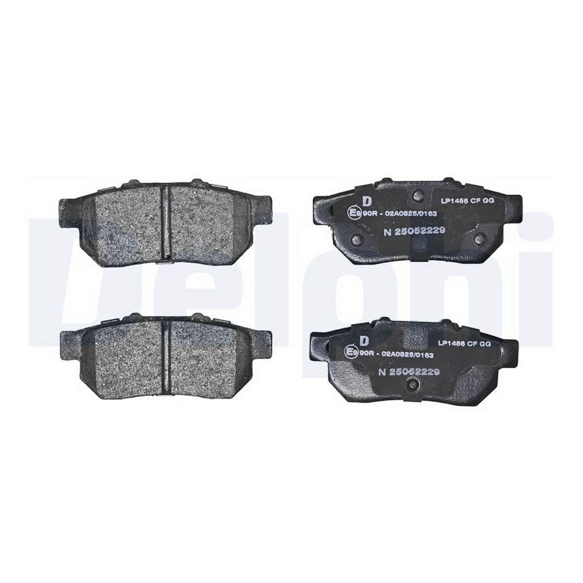 Комплект гальмівних колодок задн , HONDA CIVIC V, CIVIC VI, CRX III, JAZZ II, JAZZ IV, SUZUKI SWIFT I 1.2-1.6 10.84-