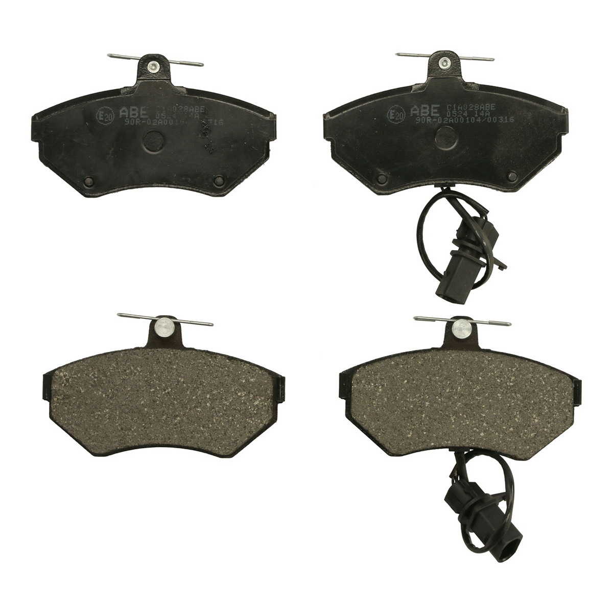 Комплект гальмівних колодок передн , DS DS 3, AUDI A4 B5, A4 B6, A4 B7, SEAT EXEO, EXEO ST, IBIZA IV, IBIZA IV SC, SKODA FABIA II PRAKTIK, FABIA III PRAKTIK, VW PASSAT B2 1.0-3.2 01.81-