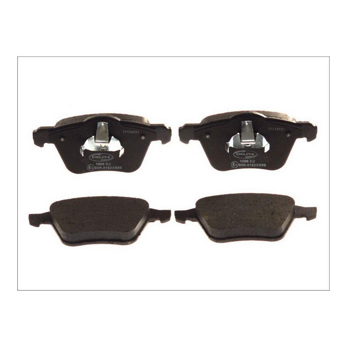 Комплект гальмівних колодок передн , VOLVO S60 II, S80 II, V60 I, V70 III, XC70 II, FORD GALAXY II, GALAXY MK II, MONDEO IV, S-MAX 1.5-4.4 03.06-12.18 фото 7