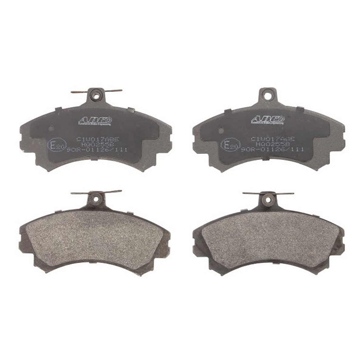Комплект гальмівних колодок передн , VOLVO S40 I, V40, MITSUBISHI CARISMA, COLT CZC VI, COLT VI, SPACE STAR, SMART FORFOUR 1.1-2.0D 07.95-06.12