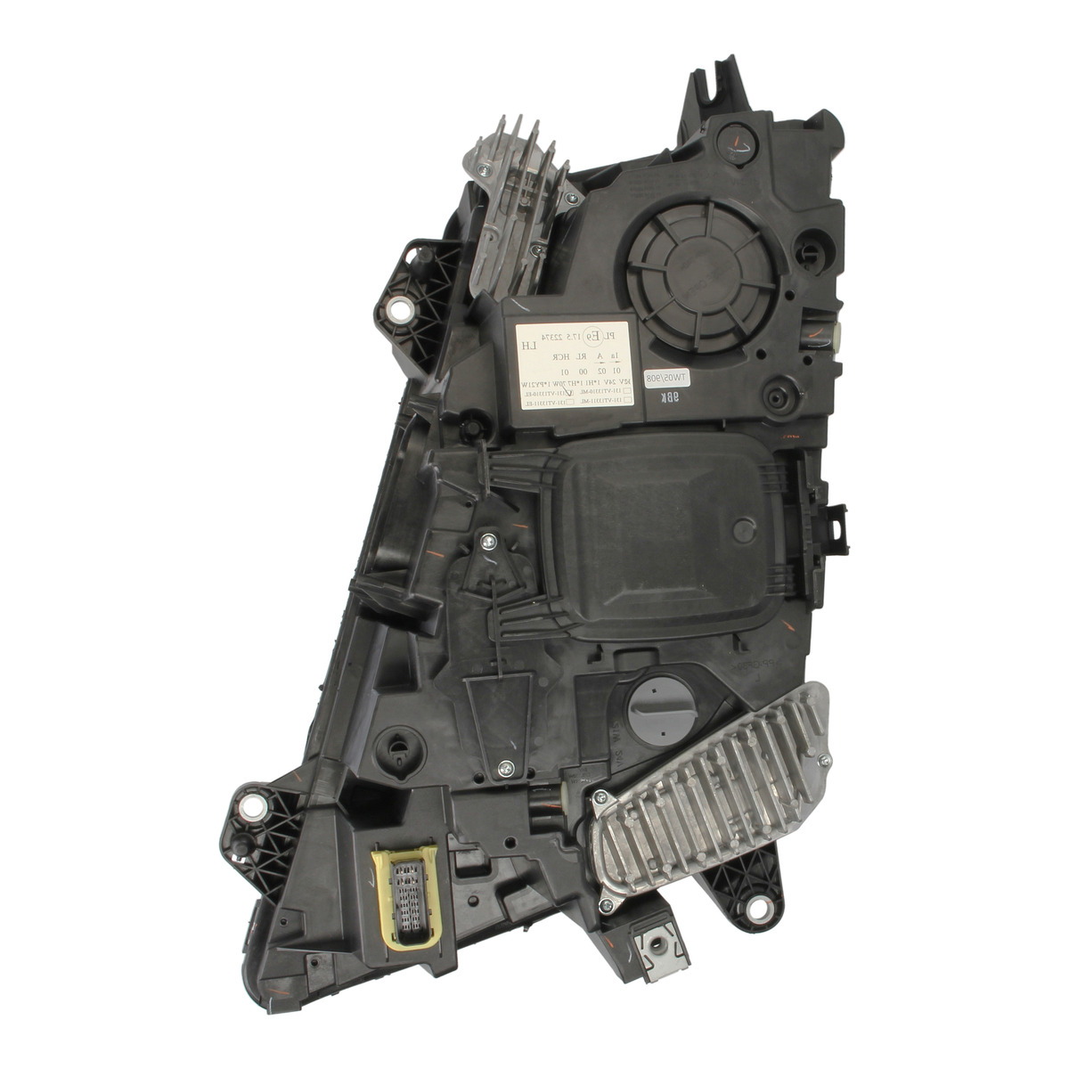 Фара прав (H1/H7/LED/PY21W, електричн, з мотором, колір відбивача: срібн) VOLVO FH II, FH16 II 01.12- фото 3