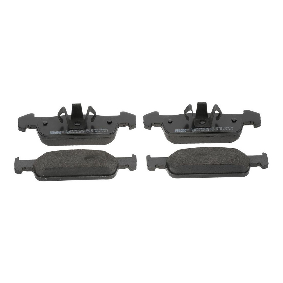 Комплект гальмівних колодок передн , DACIA LOGAN II, SANDERO II, RENAULT CLIO IV, LOGAN I, SANDERO/STEPWAY II, TWINGO III 0.9-1.6 06.11- фото 4