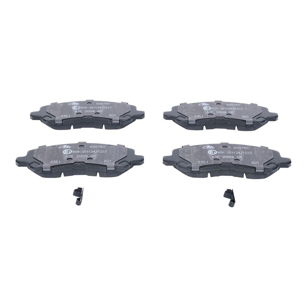 Комплект гальмівних колодок передн , CHRYSLER 200, SEBRING, CITROEN C4 AIRCROSS, DODGE AVENGER, CALIBER, CARAVAN, JEEP COMPASS, PATRIOT, LANCIA FLAVIA, MAZDA CX-7, MITSUBISHI ASX 1.3-3.8 10.86- фото 4