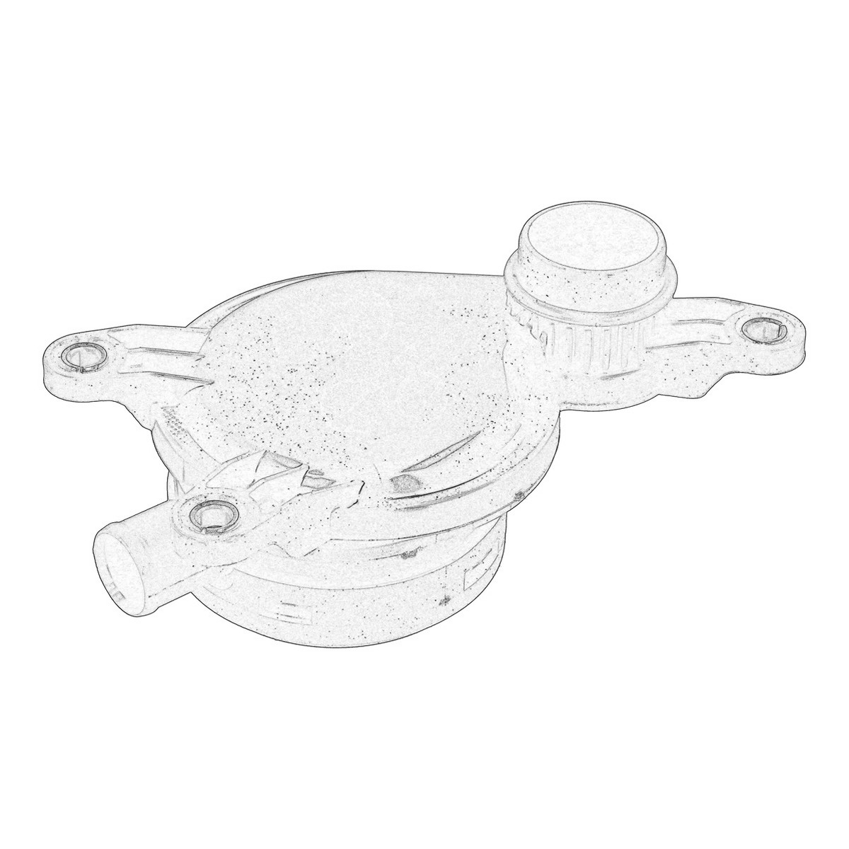 Патрубок вентиляції картера CHEVROLET CAPTIVA, OPEL ANTARA A 2.0D 08.06- фото 3